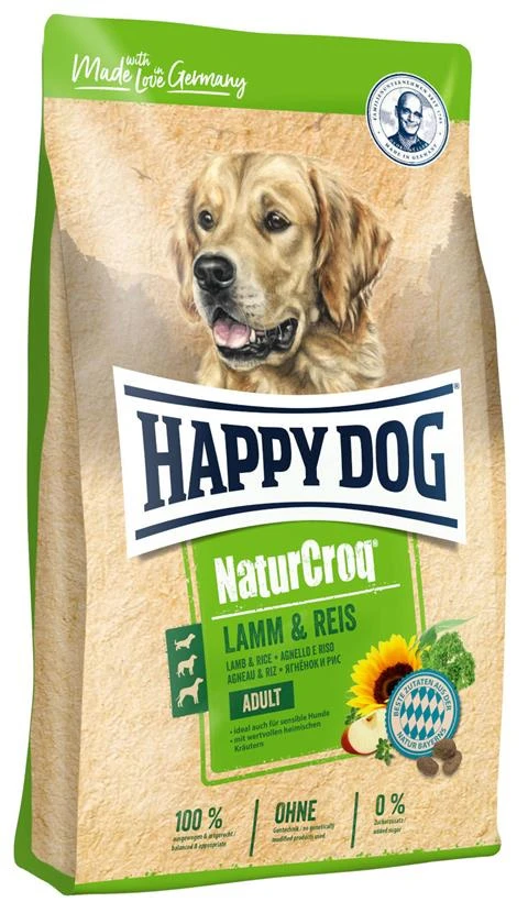 Happy Dog NaturCroq Adult Agneau & Riz 15kg 3 Happy Dog NaturCroq Adult Agneau & Riz 15kg