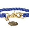 Hunter List Collier Bleu Foncé S 40cm -Doux Museau Soldes Magasin fre pl Hunter List Collier Bleu Fonce S 40cm 12071 1