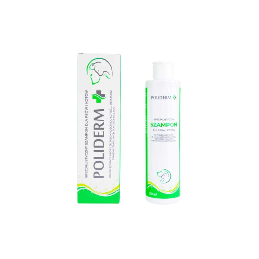 JM SANTE Poliderm Shampooing Pour Chiens Et Chats 250ml 3 JM SANTE Poliderm Shampooing Pour Chiens Et Chats 250ml