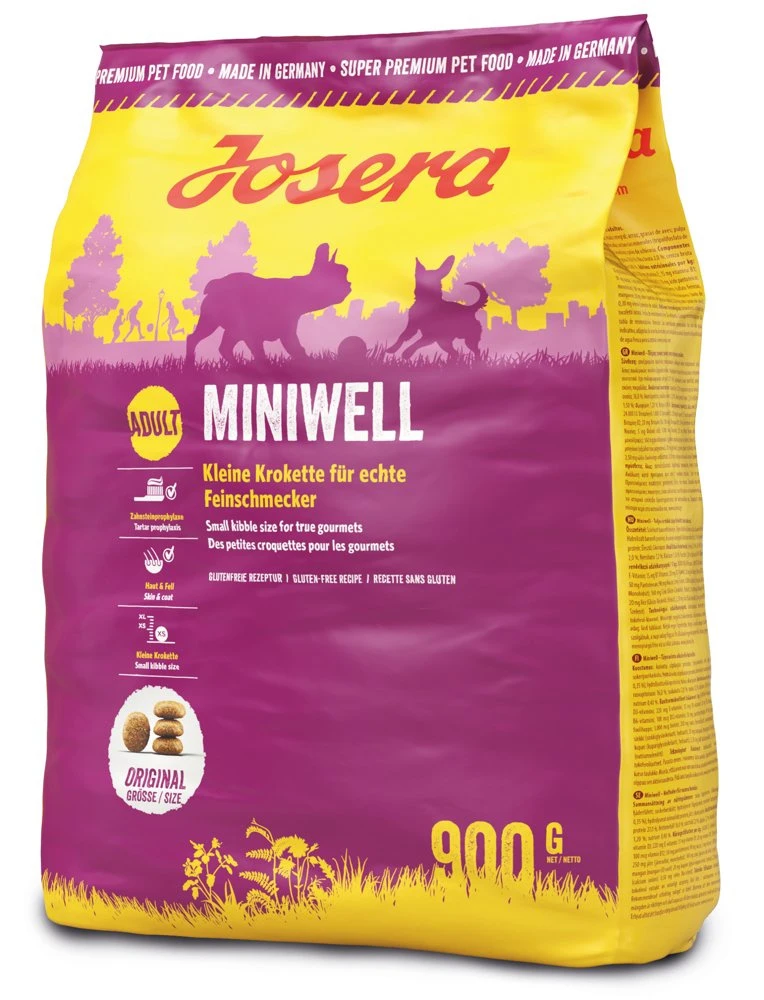 Josera Miniwell 900g 3 Josera Miniwell 900g