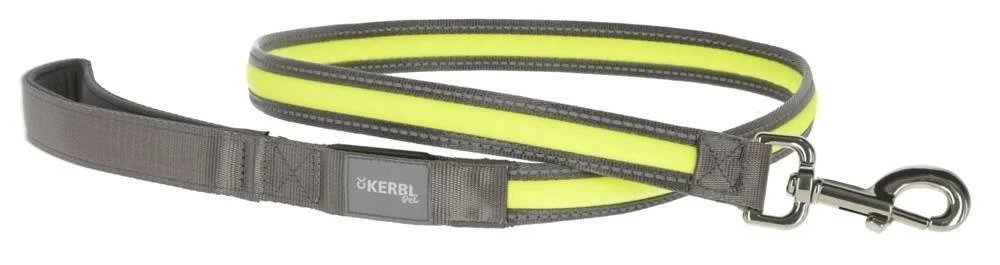 KERBL Longe D'attache Jaune Light & Reflex 120cm 3 KERBL Longe D'attache Jaune Light & Reflex 120cm