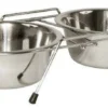 KERBL Support Double Avec Gamelles Pour Chiens 2 X 450 Ml -Doux Museau Soldes Magasin fre pl KERBL Support double avec gamelles pour chiens 2 x 450 ml 29024 1