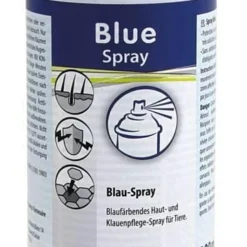 Kerbl Spray Bleu Pour Le Soin De La Peauet Des Sabots, Spray Bleu 200 Ml