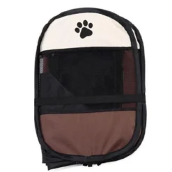 LODGE PLIANT POUR CHAT - MARRON 91x91x58cm -Doux Museau Soldes Magasin fre pl LODGE PLIANT POUR CHAT MARRON 91x91x58cm 21463 4