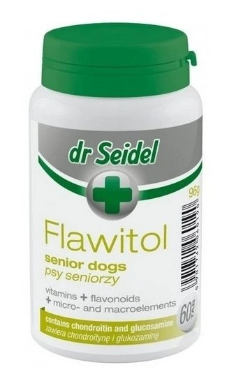 Laboratoire DermaPharm Dr Seidel Flawitol Pour Chien Senior 60 Comprimés 3 Laboratoire DermaPharm Dr Seidel Flawitol Pour Chien Senior 60 Comprimés