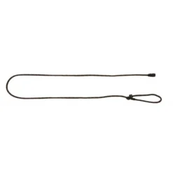 Laisse KERBL GoLeyGo Avec Adaptateur, Brun, 12mm X 140-200cm, M, Max.15kg