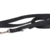 Laisse Réglable DogStuffs - Noir 25mm/220cm -Doux Museau Soldes Magasin fre pl Laisse reglable DogStuffs Noir 25mm 220cm 27626 1