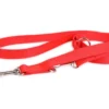 Laisse Réglable DogStuffs - Rouge 15mm/220cm -Doux Museau Soldes Magasin fre pl Laisse reglable DogStuffs Rouge 15mm 220cm 27622 1