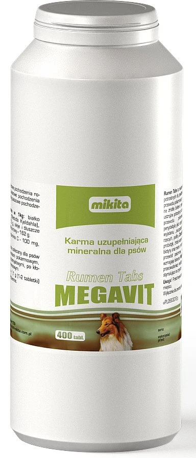 MIKITA Rumen Tabs Megavit 400 Comprimés 3 MIKITA Rumen Tabs Megavit 400 Comprimés