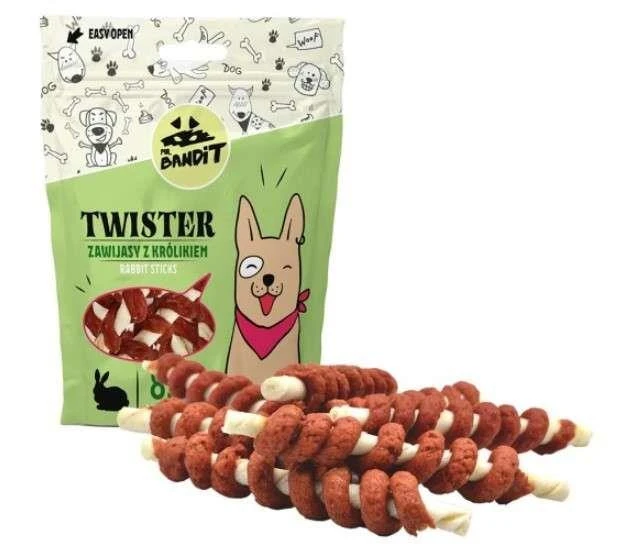 MR. BANDIT TWISTER AVEC LAPIN 500G X2 3 MR. BANDIT TWISTER AVEC LAPIN 500G X2