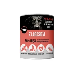 Mr.BIG Morceaux En Sauce Au Saumon 10x400g Pour Chiens 7 Mr.BIG Morceaux En Sauce Au Saumon 10x400g Pour Chiens -Doux Museau Soldes Magasin fre pl Mr BIG morceaux en sauce au saumon 10x400g pour chiens 29091 1