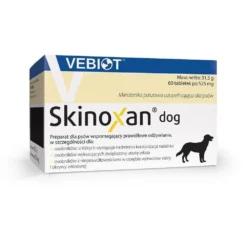 Nutrifarm Sp. Z O.o. Vebiot Skinoxan Chien 60 Comprimés