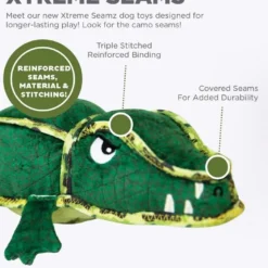 Outward Hound - Alligator Robuste - M -Doux Museau Soldes Magasin fre pl Outward Hound Alligator robuste M 28219 5