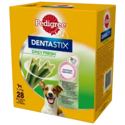 PEDIGREE® DentaStix™ Daily Fresh - Aliment Complémentaire Aromatisé Au Poulet Pour Petites Races - 4x110g