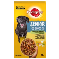 PEDIGREE Senior 13kg - Aliment Sec Pour Chien Avec Du Poulet + Surprise Gratuite Pour Chien