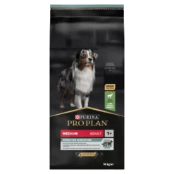 PURINA PRO PLAN PRO PLAN Sensitive Digestion Croquettes Pour Chien Adulte Medium Riche En Agneau 14kg + Suprise Gratuite Pour Chien -Doux Museau Soldes Magasin fre pl PRO PLAN Sensitive Digestion Croquettes pour chien adulte Medium riche en agneau 14kg 13288 2