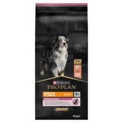 PURINA PRO PLAN PRO PLAN Sensitive Skin Croquettes Pour Chien Adulte Medium & Large Riches En Saumon 14kg + Surprise Gratuite Pour Chien 12 PURINA PRO PLAN PRO PLAN Sensitive Skin Croquettes Pour Chien Adulte Medium & Large Riches En Saumon 14kg + Surprise Gratuite Pour Chien -Doux Museau Soldes Magasin fre pl PRO PLAN Sensitive Skin Medium Large Adult croquettes riches en saumon 14kg 8521 4