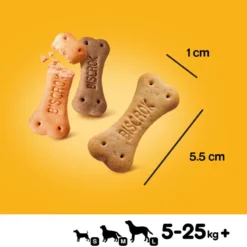 Pedigree Biscrok Biscuits Pour Chiens Adultes Sous Forme De Petits Os Avec De L'agneau, Du Poulet Et Du Bœuf 200g X2 -Doux Museau Soldes Magasin fre pl Pedigree Biscrok Biscuits Pour chiens adultes sous forme de petits os avec de lagneau du poulet et du boeuf 200g x2 30141 5