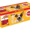 Pedigree Croquettes Humides En Gelée Pour Chiens Adultes Saveurs Variées (boeuf, Poulet, Agneau, Volaille) 40x100g -Doux Museau Soldes Magasin fre pl Pedigree Croquettes humides en gelee pour chiens adultes Saveurs variees boeuf poulet agneau volaille 40x100g 10101 1