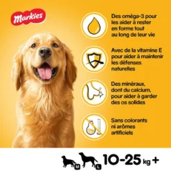 Pedigree Markies Biscuits Croustillants Pour Chiens Adultes Avec Os à Moelle 12.5kg -Doux Museau Soldes Magasin fre pl Pedigree Markies Biscuits croustillants pour chiens adultes avec os a moelle 12 5kg 13264 3
