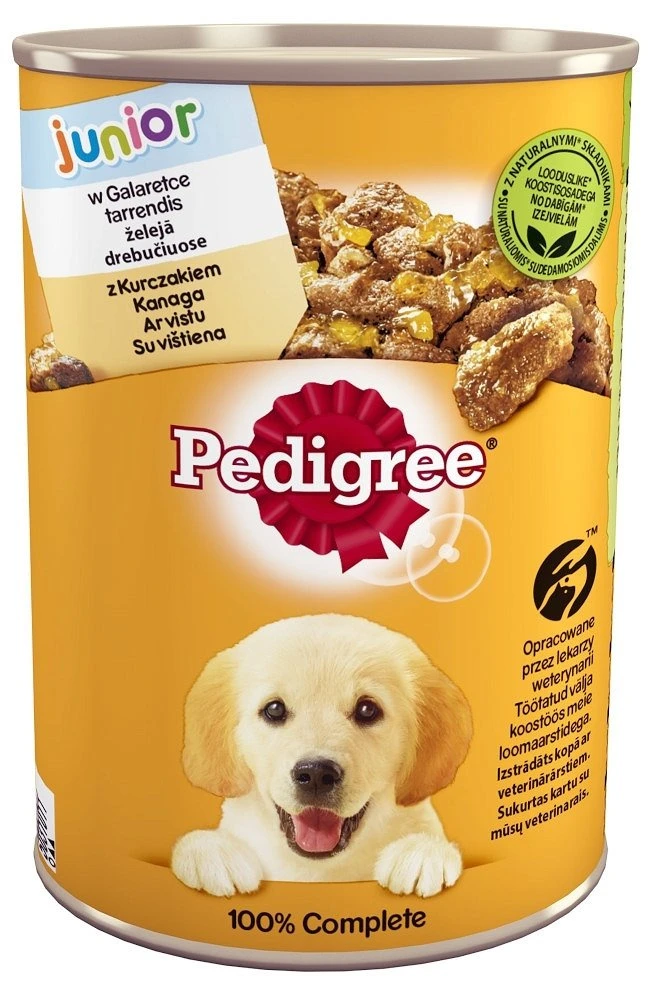 Pedigree Nourriture Humide Pour Chiots Avec Gelée De Poulet 400g X24 3 Pedigree Nourriture Humide Pour Chiots Avec Gelée De Poulet 400g X24