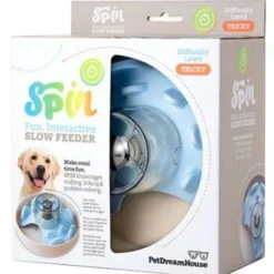 Pet Dream House Spin UFO Maze Baby Blue Tricky - Bol Interactif -Doux Museau Soldes Magasin fre pl Pet Dream House Spin UFO Maze Baby Blue Tricky bol interactif 26104 3