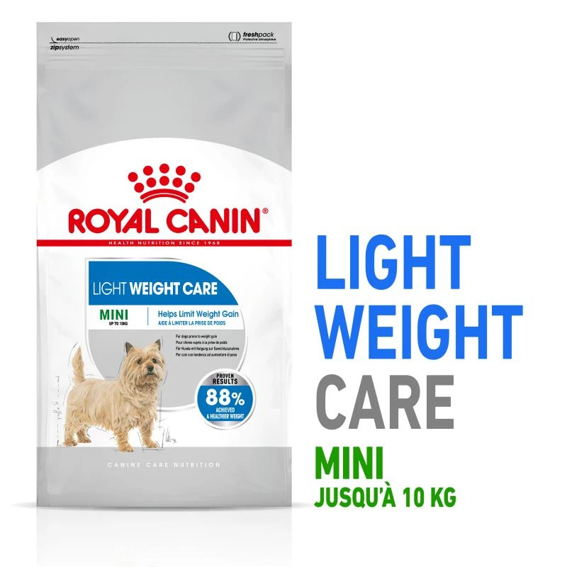 ROYAL CANIN CCN Mini Light Weight Care 1kg +OVER ZOO Délicatesse 100g GRATUIT 3 ROYAL CANIN CCN Mini Light Weight Care 1kg +OVER ZOO Délicatesse 100g GRATUIT