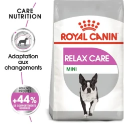 ROYAL CANIN CCN Mini Relax Care 3kg + OVER ZOO Délicatesse 100g GRATUIT