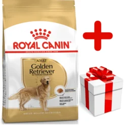 ROYAL CANIN Golden Retriever Adult 12kg + Surprise Pour Votre Chien GRATUITES !