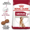 ROYAL CANIN Medium Adult 7+ 15kg -Doux Museau Soldes Magasin fre pl ROYAL CANIN Medium Adult 7 15kg 16788 1