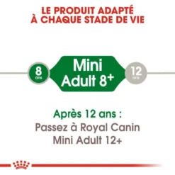 ROYAL CANIN Mini Adult +8 8kg -Doux Museau Soldes Magasin fre pl ROYAL CANIN Mini Adult 8 8kg 29946 3