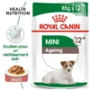 ROYAL CANIN Mini Ageing 12+ 12x85g 2 ROYAL CANIN Mini Ageing 12+ 12x85g -Doux Museau Soldes Magasin fre pl ROYAL CANIN Mini Ageing 12 12x85g 9818 1