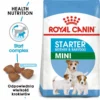ROYAL CANIN Mini Starter Mother & Babydog 8kg Aliments Secs Pour Chiennes Enceintes Et Allaitantes Et Chiots, 4 à 8 Semaines, Petites Races