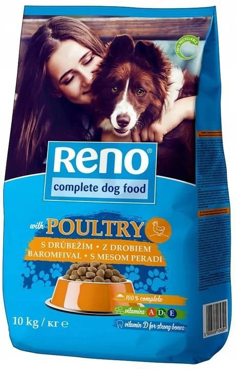 Reno Aliments Secs Pour Chiens Avec Poulet 10kg 3 Reno Aliments Secs Pour Chiens Avec Poulet 10kg