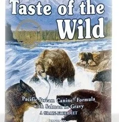 TASTE OF THE WILD Pacific Stream Pâtée Au Saumon Sans Céréales Pour Chien Adulte 390g X12