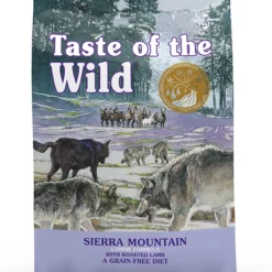 TASTE OF THE WILD Sierra Mountain à L'Agneau Sans Céréales Pour Chien 5,6kg