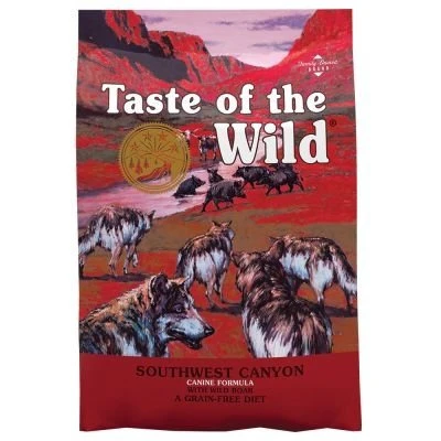TASTE OF THE WILD Southwest Canyon Sans Céréales Au Sanglier Pour Chien 2kg+Surprise Gratuit Pour Chien 3 TASTE OF THE WILD Southwest Canyon Sans Céréales Au Sanglier Pour Chien 2kg+Surprise Gratuit Pour Chien