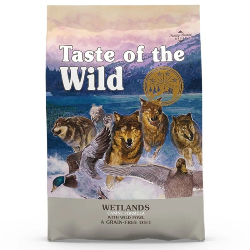 TASTE OF THE WILD Wetlands Au Canard Sans Céréales Pour Chien 12,2kg+Surprise Gratuit Pour Chien 5 TASTE OF THE WILD Wetlands Au Canard Sans Céréales Pour Chien 12,2kg+Surprise Gratuit Pour Chien – Image 3
