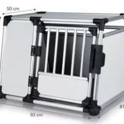 Trixie Transporteur En Aluminium L 93x65x81cm
