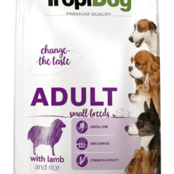 Tropidog Premium Adult Petites Races Avec Agneau Et Riz 8kg+Surprise Gratuite Pour Chien -Doux Museau Soldes Magasin fre pl Tropidog Premium Adult Petites Races avec Agneau et Riz 8kg 23743 1