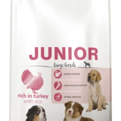 Tropidog Premium Junior Dinde Avec Riz 12kg