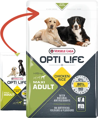 VERSELE-LAGA Opti Life Adult Maxi 12,5kg Au Poulet Pour Grandes Races 3 VERSELE-LAGA Opti Life Adult Maxi 12,5kg Au Poulet Pour Grandes Races