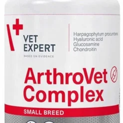 VETEXPERT Arthrovet HA Complex Small Breed & Cats 60 Capsules