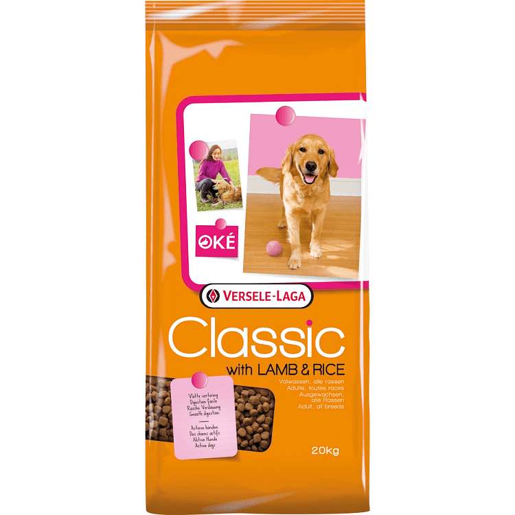 VERSELE-LAGA Versele Laga Classic Agneau Et Riz 20kg 3 VERSELE-LAGA Versele Laga Classic Agneau Et Riz 20kg