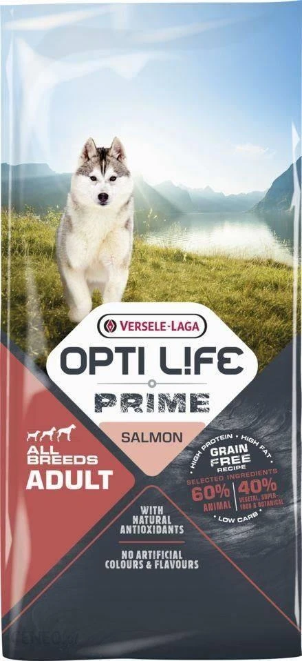 Versele-Laga Opti Life Prime Adulte Croquettes Pour Chien Au Saumon Sans Céréales 12,5 Kg 3 Versele-Laga Opti Life Prime Adulte Croquettes Pour Chien Au Saumon Sans Céréales 12,5 Kg