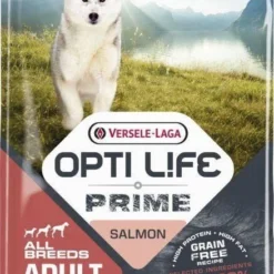 Versele-Laga Opti Life Prime Adulte Croquettes Pour Chien Au Saumon Sans Céréales 12,5 Kg + Barre D'aliments Pour Chiens Premium Hektor à La Volaille 900g -Doux Museau Soldes Magasin fre pl Versele Laga Opti Life Prime Adulte Croquettes pour chien au saumon sans cereales 12 5 kg Barre daliments pour chiens Premium Hektor a la volaille 900g 29935 1