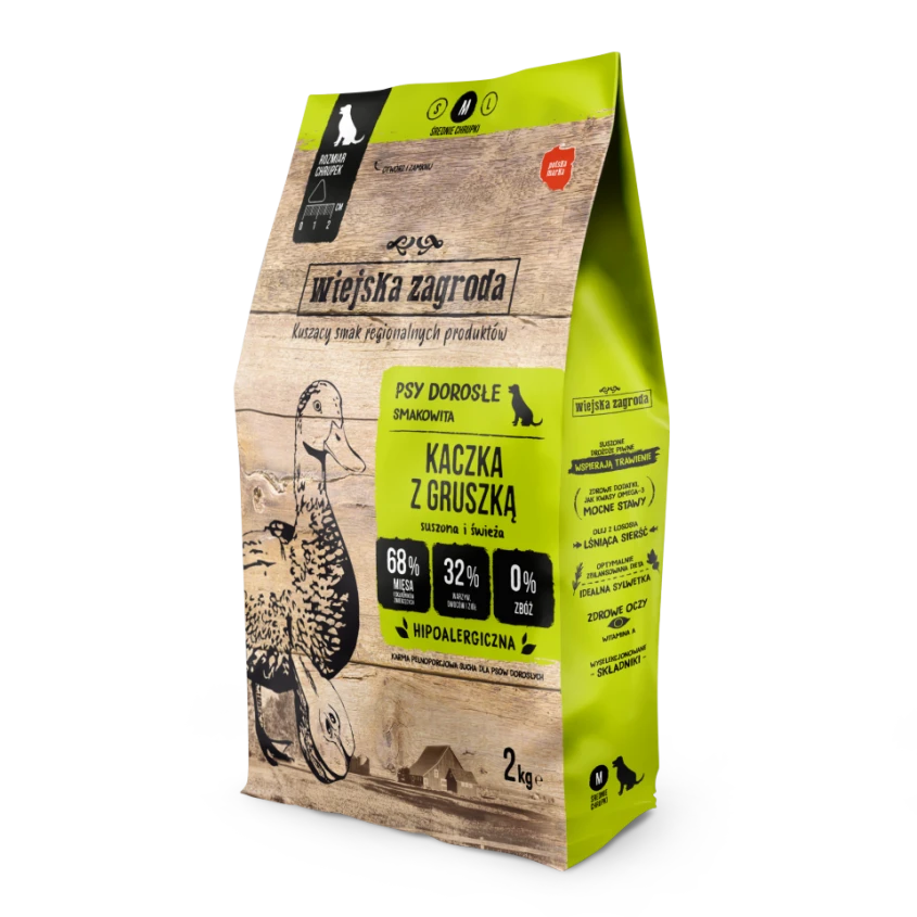 Wiejska Zagroda Canard Aux Poires 2kg+ Surprise Gratuite Pour Votre Chien 6 Wiejska Zagroda Canard Aux Poires 2kg+ Surprise Gratuite Pour Votre Chien – Image 4