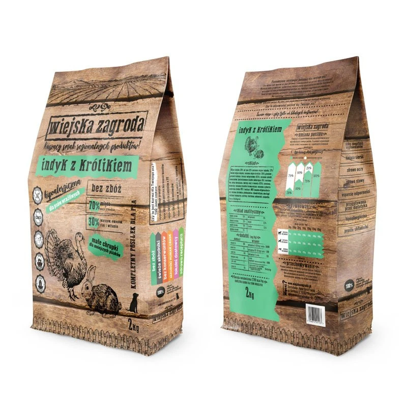 Wiejska Zagroda Dinde Et Lapin (petites Races) 2kg +Surprise Gratuite Pour Votre Chien 6 Wiejska Zagroda Dinde Et Lapin (petites Races) 2kg +Surprise Gratuite Pour Votre Chien – Image 4