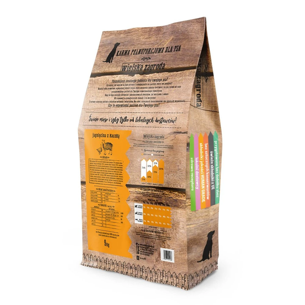 Wiejska Zagroda Ferme Rurale Agneau Au Canard (petites Races)9kg +Surprise Gratuite Pour Chien 4 Wiejska Zagroda Ferme Rurale Agneau Au Canard (petites Races)9kg +Surprise Gratuite Pour Chien – Image 2