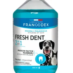 Zolux Francodex Fresh Dent Solution D'hygiène Orale Pour Chiens Et Chats 500ml